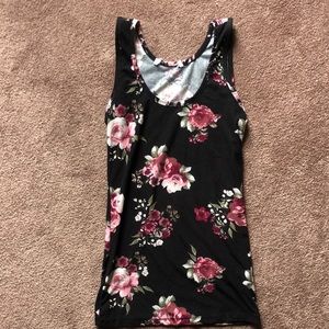 Urban outfitters floral tank